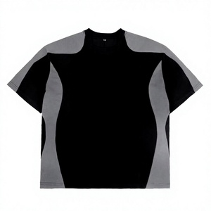 Camiseta térmica de manga corta con cuello redondo, ecológica, de secado rápido, antipilling, transpirable, sólida, personalizada, de 220 g, para hombre. - Product Image 3