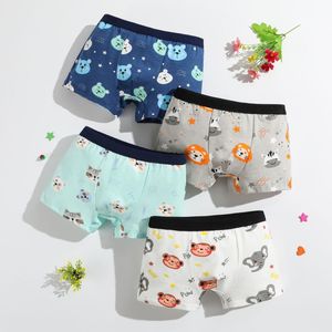 Vente Flash Personnalisable Sous-vêtements Enfant Sans Couture Culottes Enfant Imprimé Dessin Animé Caleçons Enfants Boxers Garçons Caleçon Noir XL - Product Image 1