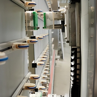 Machine de perçage verticale compacte de précision industrielle pour verre, perceuse-fraiseuse pour verre, machine de perçage de verre pour instruments scientifiques