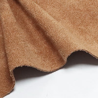 Tissu en daim semi-PU écologique ultra-doux sans élasticité pour vêtements et accessoires 2026