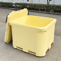 Glacière rotomoulée portable 850L moderne à compresseur, à énergie solaire, pour le nettoyage, la pêche, le stockage des fruits de mer et le transport de canettes