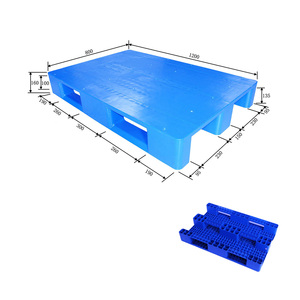 1200x800mm giá rẻ bền Lưới HDPE Pallet Nhựa giá Nhiệm vụ nặng nề Stackable có thể tái chế nestable hậu cần Euro Pallet - Product Image 2