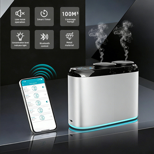 Difusor de Aromas con Luz LED de 100 ml, Difusor de Aroma sin Agua con LED de 3 Colores, <span class=keywords><strong>Nebulizador</strong></span> de Aroma, Luz Nocturna para Dormitorio Infantil - Product Image 5