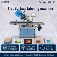 Nouvel Équipement d'Étiquetage Automatique de Surface Plane Orshang pour Boîtes en Carton, Articles Électroniques, Fournitures de Bureau et Emballages Cadeaux