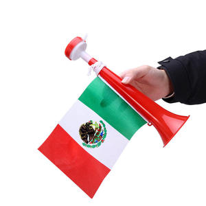 Altavoces <span class=keywords><strong>de</strong></span> Plástico Baratos al por Mayor para Animar en Eventos Deportivos 2026 con Banderas <span class=keywords><strong>de</strong></span> Países - Product Image 2