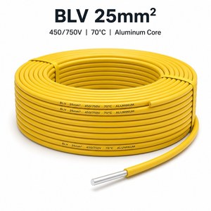<span class=keywords><strong>สาย</strong></span>ไฟอาคารอะลูมิเนียม BLV ขนาด <span class=keywords><strong>25</strong></span> มม. ฉนวนพีวีซี 450 750V <span class=keywords><strong>สาย</strong></span>ไฟบ้าน <span class=keywords><strong>ราคา</strong></span>โรงงาน ขายส่ง - Product Image 1