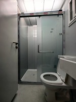 Maison conteneur préfabriquée de 20 pieds, installation rapide, idéale pour les bureaux, les entrepôts et les applications résidentielles.