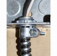 Connecteur flexible à compression pour conduit vers boîtier, certifié, 3/8"-4", argenté