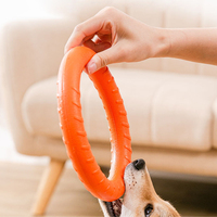Anneau flottant pour chien en EVA – Jouet durable résistant aux morsures pour l'entraînement interactif des animaux, idéal pour la piscine et la plage
