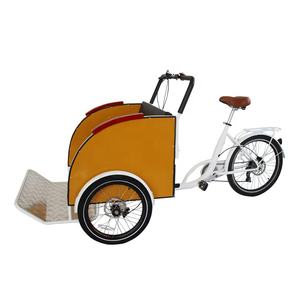 Triciclo de carga, triciclo eléctrico de tres ruedas, tuk, 3 ruedas, con motor de 500W y cama de carga - Product Image 5