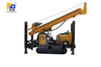 Machine de forage de puits profonds de 350 m, machine de forage minier d'eau, marteau diesel, vente chaude