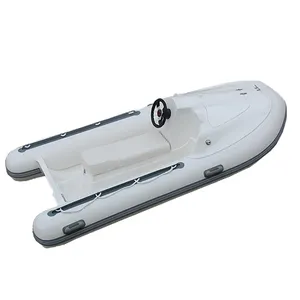 Açık deniz suları PVC Hypalon malzeme kaburga tekne fiberglas ihale tekneler satılık