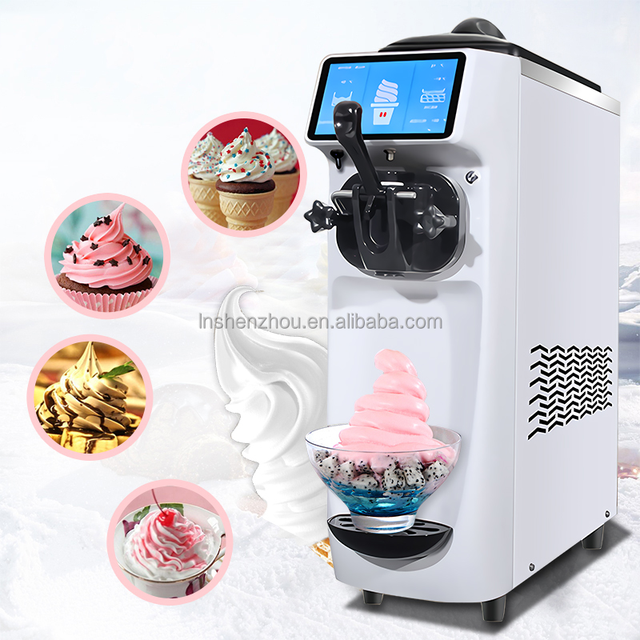 Ice Cream Maker Ice Cream Machine Soft Ice Cream Mini Machine Price