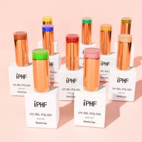 IPHF - Esmalte de Gel UV LED de Colores al por Mayor, Marca Privada OEM, Esmalte de Gel Semipermanente para Uñas, para Salones de Belleza