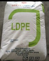 Granulés vierges LDPE transparents blancs de qualité film soufflé, haute fluidité, haute brillance, 25 kg/sac, usine de Shanghai, Chine, vente chaude