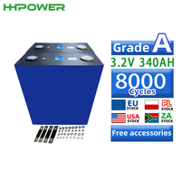 Celda Prismática LiFePO4 de Grado Industrial Gotion 340Ah 3.2V 340Ah para Estación de Telecomunicaciones Solar y Almacenamiento de Energía Doméstico
