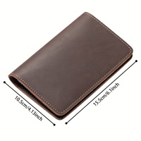 Journal personnalisé de haute qualité marron A5 A6 A7 couverture de voyage en cuir véritable avec fentes pour cartes porte-stylo