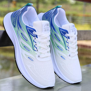 Zapatos de verano para hombre, estilo walking, de malla transpirable, casuales, ligeros, con suela suave, versátiles, deportivos, para correr, a la moda. - Product Image 1