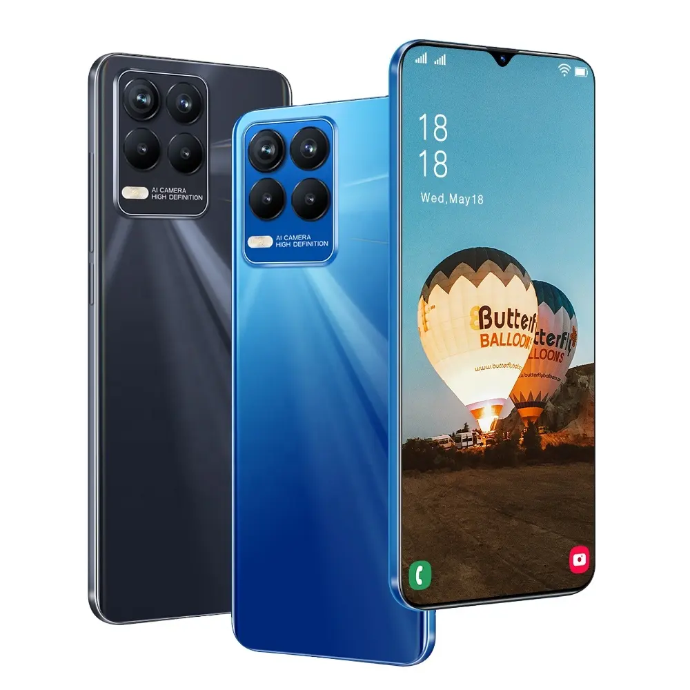 2022 새로운 Reolme8s 셀룰러 매우 저렴한 최고의 새로운 휴대 전화 2022 스마트 셀 안드로이드 견고한 휴대 전화 중국 도매