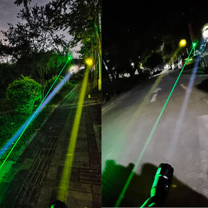 <span class=keywords><strong>Linterna</strong></span> Táctica Recargable USB con Luz Láser de Largo Alcance, Cuerpo de Aluminio, Impermeable y con Clasificación IP65 para Uso en Exteriores - Product Image 6