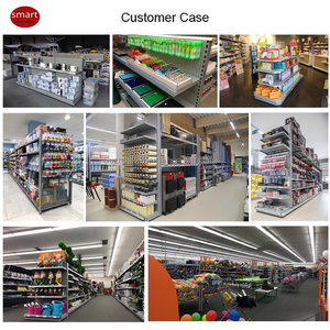 Scaffale <span class=keywords><strong>per</strong></span> supermercato leggero <span class=keywords><strong>a</strong></span> singola faccia con pannello posteriore liscio, unità gondola <span class=keywords><strong>a</strong></span> parete - Product Image 6