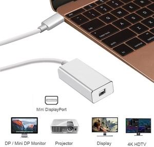 Adaptador de Cable USB C a <span class=keywords><strong>Mini</strong></span> DisplayPort (<span class=keywords><strong>DP</strong></span>) 4K 60Hz, Tipo C a <span class=keywords><strong>Mini</strong></span> <span class=keywords><strong>DP</strong></span>, Compatible con MacBook Pro/Air, Samsung S20, S21 y Más - Product Image 2