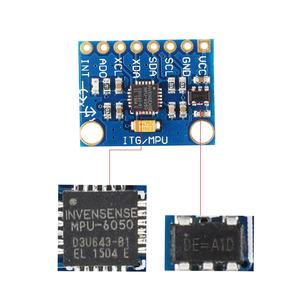 GY-521 MPU6050 モジュール MPU-6050 6DOF IMU ブレークアウトボード、オリジナルの新しいチップ搭載、Arduino用 - Product Image 3
