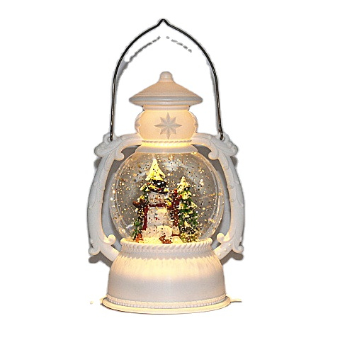 Рождественское украшение, настольные светильники, светодиодный водяной фонарь, пластиковая БЛЕСТЯЩАЯ ЛАМПА, украшение для вечеринки, Рождества, снежный фонарь, украшение