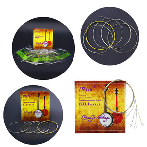 IRIN de alta calidad de cinco cuerdas <span class=keywords><strong>Banjo</strong></span> BJ11, cuerdas lisas recubiertas, piezas de aleación de cobre, instrumentos de <span class=keywords><strong>cuerda</strong></span>, accesorios al por mayor - Product Image 3