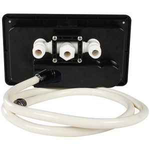 TYTXRV Anti UV ABS noir accessoires de bateau Tube souple avec serrure et clés <span class=keywords><strong>camping</strong></span>-<span class=keywords><strong>car</strong></span> caravane <span class=keywords><strong>camping</strong></span>-<span class=keywords><strong>car</strong></span> boîte externe douche - Product Image 4