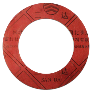 Асбестовая прокладка RF: высококачественный асбестовый резиновый лист прямоугольного сечения, устойчивый к высоким температурам, для фланцевых соединений под высоким давлением - Product Image 1