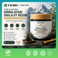 Résine d'Or de Shilajit de l'Himalaya OEM d'Usine, Pot de 30g, Acide Fulvique, 85 Minéraux, Complément pour l'Énergie, le Système Immunitaire, le Sommeil et le Bien-être