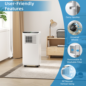Aire Acondicionado Portátil de 18000 BTU con Certificación CE y CB, Baja Tasa de Defectos y Capacidad de Fábrica Confiable - Product Image 3