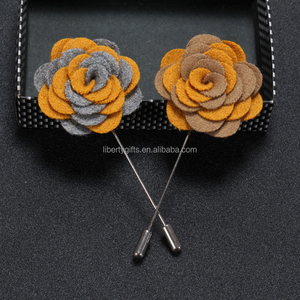 De los hombres, pulsera de los hombres de la solapa de La Flor ramo Pin para traje - Product Image 3