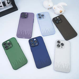 Étui de téléphone ONE-CASE ultra-fin transparent givré en TPU antichoc mat pour 17/17 Air/16/15/14/13/12/11 Pro Max - Product Image 2