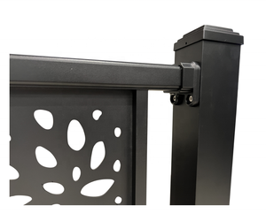 Sistema de Barandillas de Aluminio con Corte Láser de Diseño Moderno, Barandilla de Balcón Personalizada Popular BH, Barandilla Decorativa para Terraza - Product Image 3