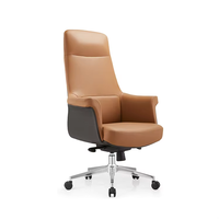 Prix promotionnel exécutif chaise de bureau ergonomique en cuir chaise pivotante réglable en hauteur maille technique