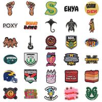 Charme de chaussure en PVC personnalisé personnalisé Australie Newzeland Royaume-Uni pour diverses collations inspiré décorations accessoires idée cadeau parfaite
