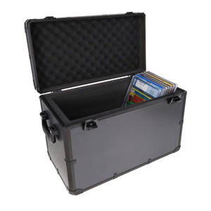 Boîte de rangement pour plaques en aluminium BCW, capacité de 30+ plaques, étui pour livres de bandes dessinées classés, fermeture sécurisée pour CGC CBCS - Product Image 5