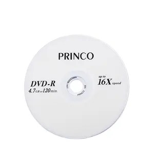 Dvdขายส่งPrinco Dvd 8xแผ่นCd Dvdเปล่าในHotsale