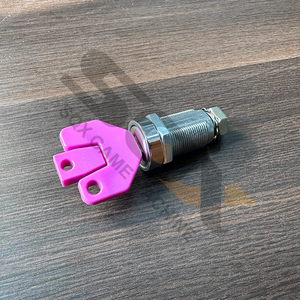 Serrure à came à cylindre rond <span class=keywords><strong>tubulaire</strong></span> en alliage de zinc et acier inoxydable durable Super poussoir pour distributeurs automatiques Langue espagnole - Product Image 6