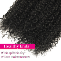 Tresses au Crochet Vague Océan Synthétiques En Gros Fibre Protéinée Haute Température Douces pour Tissage d'Extensions de Cheveux