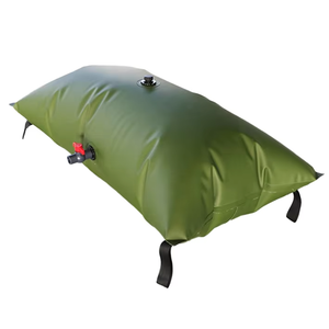 <span class=keywords><strong>Sac</strong></span> <span class=keywords><strong>de</strong></span> stockage d'eau d'urgence en PVC pliable et flexible pour l'agriculture et la randonnée avec valve à connexion rapide - Product Image 2