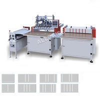 Machine de fabrication de couvertures rigides pour carnets, agendas et calendriers de bureau en carton gris, avec fonction de collage et d'emballage