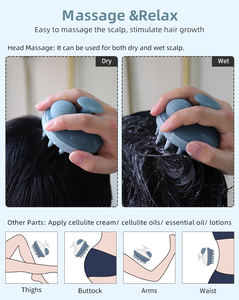 <span class=keywords><strong>Mejor</strong></span> Venta de masajeador de cuero cabelludo de silicona <span class=keywords><strong>cepillo</strong></span> exfoliante de cuero cabelludo mssager para el crecimiento del cabello - Product Image 2
