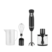 Mixeur plongeant électrique 220V, boîtier ABS, mini-mixeur plongeant domestique, commandes à bouton-poussoir, utilisation domestique, mixeur plongeant allemand