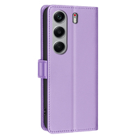 Étui portefeuille à rabat en cuir de litchi avec porte-cartes pour Tecno Camon 40 4G, pour Tecno POP9 5G / SPARK 30C 5G – Vente en gros