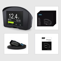 AUTOOL X50 Plus – compteur numérique intelligent OBD de voiture multifonction, alarme, jauge de température de l'eau, tension numérique, compteur de vitesse, affichage