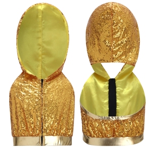 6-16 Kids Girls Custom <b>Dance</b> Wholesale Hip-Hop Jazz <b>Dance</b> Costume Hooded <b>Crop</b> <b>Top</b> Dancewear Performance <b>Dance</b> Classes Stage Show - Product Image 5