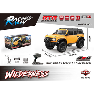 HB-R1001 Veicolo RC Professionale per Adulti 1:10, Simula Ford Stallion, Fuoristrada con Trazione Integrale e Telecomando - Product Image 3